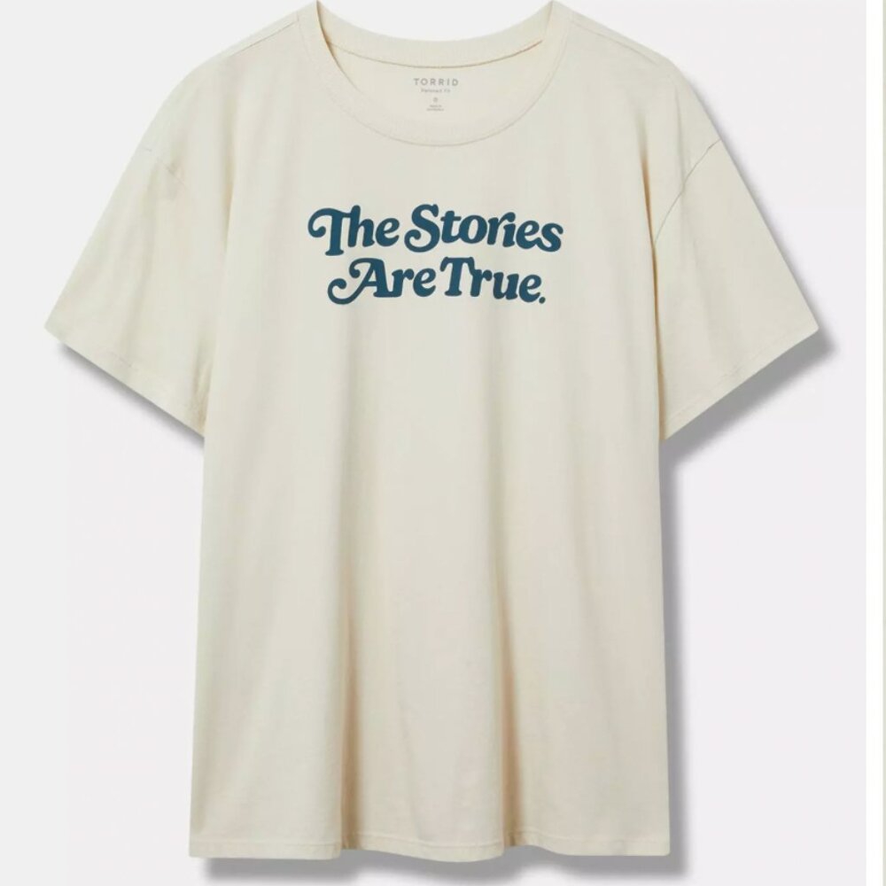Stories Are True Relaxed Heritage Jersey Tee size 0